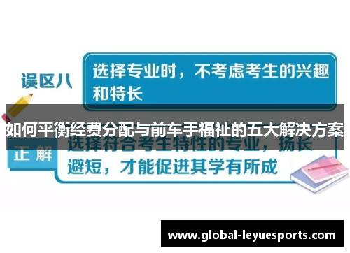 如何平衡经费分配与前车手福祉的五大解决方案
