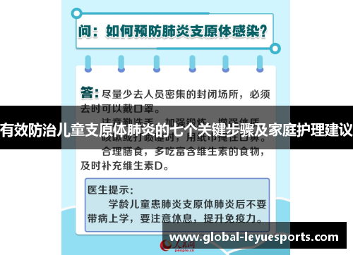 有效防治儿童支原体肺炎的七个关键步骤及家庭护理建议